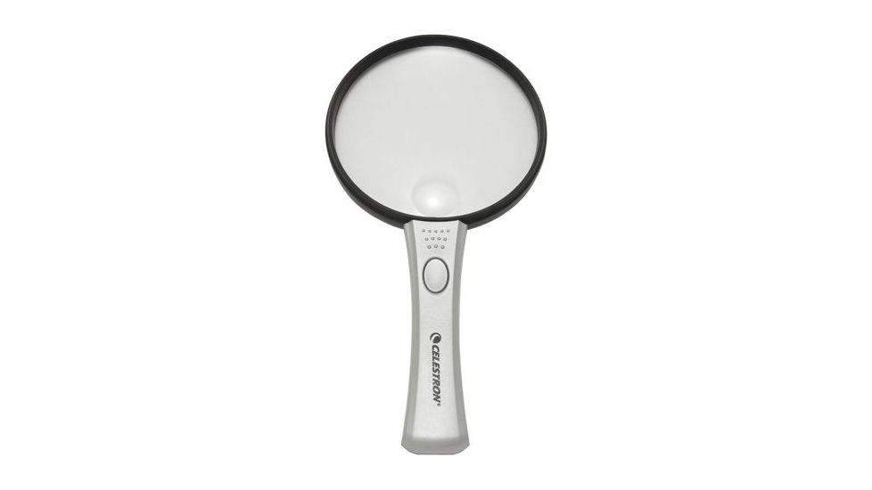 Celestron LED Handheld Illuminated Magnifier 44802-C. Celestron Magnifiers.