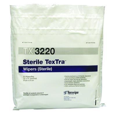 ITW-Texwipe Wiper Poly STERILE12X12 CS500 TX3220